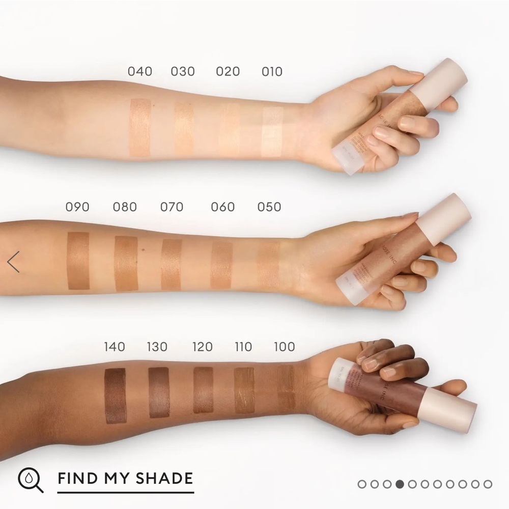 Rose Inc. Skin Enhance Luminous Tinted Serum in 020 light, warm peach undertone - Picture 4 of 12